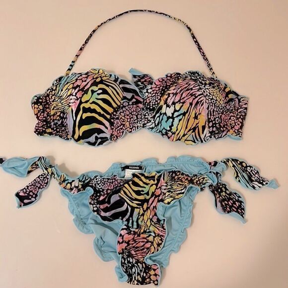 Tezenis swimming suit bra and bikini - Picture 1 of 4